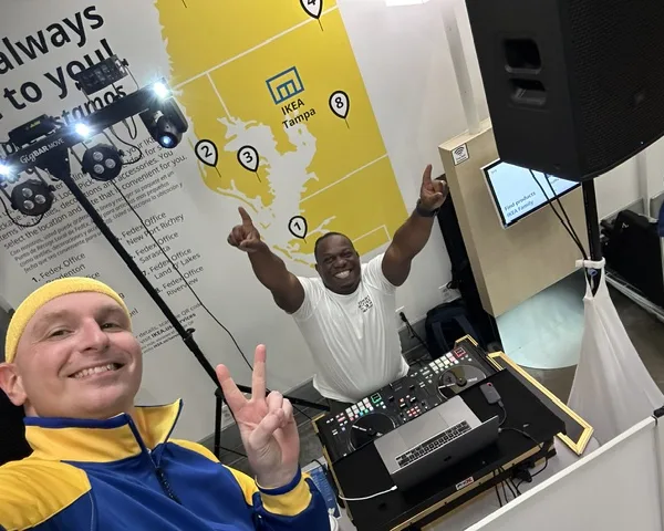 Events Done Right DJs hosted corporate event IKEA 40th celebration