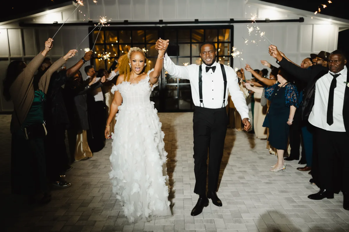 Ending the night leaving with sparklers Camellia Tavaris 714 Events Done Right Tampa Bay - A Wedding Reception Timeline from a DJ who's seen It All Ending the night leaving with sparklers Camellia Tavaris 714 Events Done Right Tampa Bay