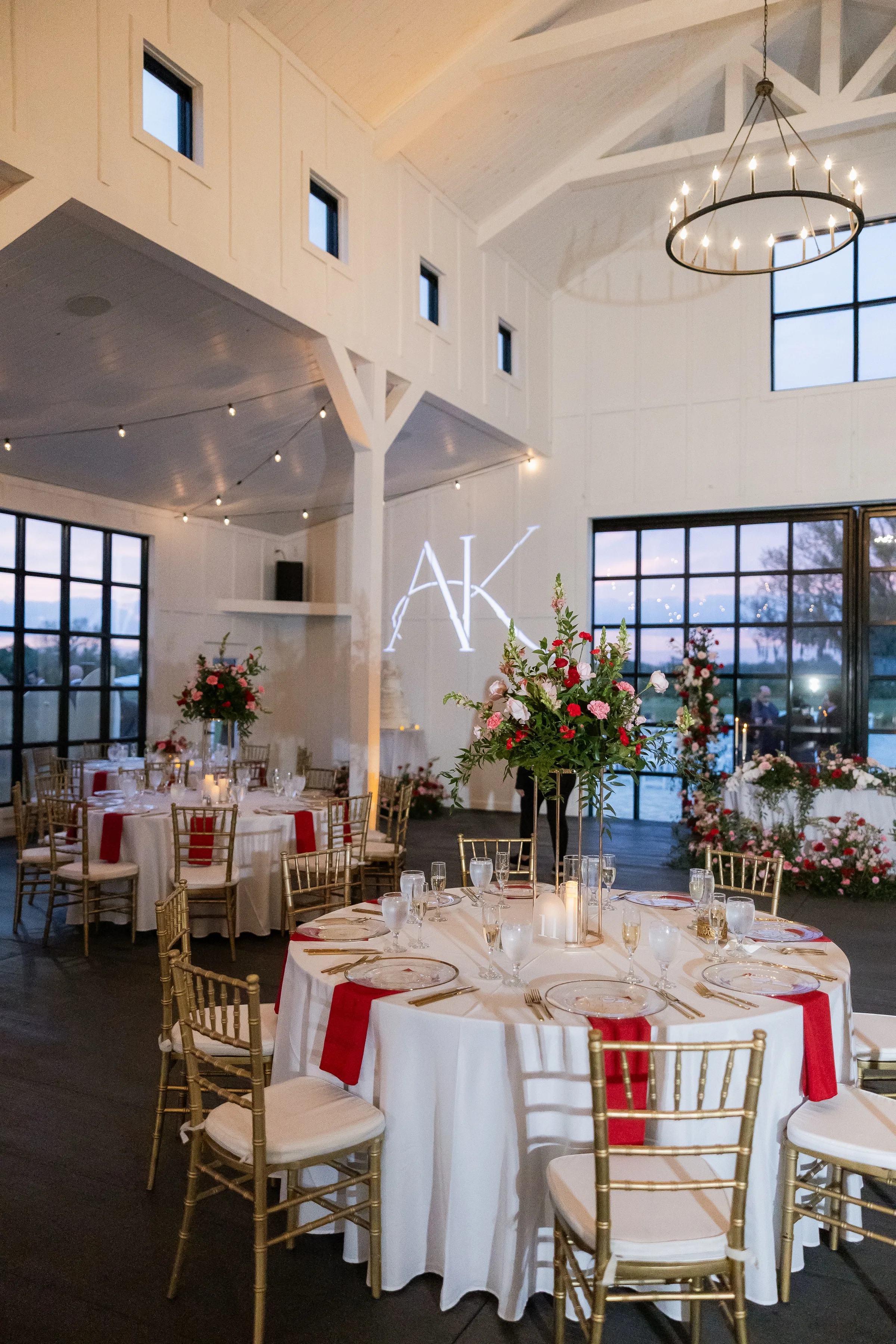 Events Done Right Custom GOBO Light Projection Photo by Gabby Girdner Photography 1